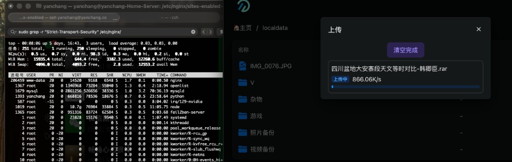 Nginx HTTPS 避坑指南：解决文件上传失败 (413) 与速度暴跌 (HTTP/2) 